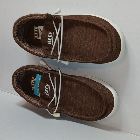 Reef Men's Cushion Coast Lightweight brown Loafer Men's Shoes size 9 - Picture 5 of 9